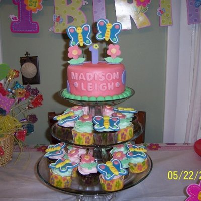 Flowers And Butterflies