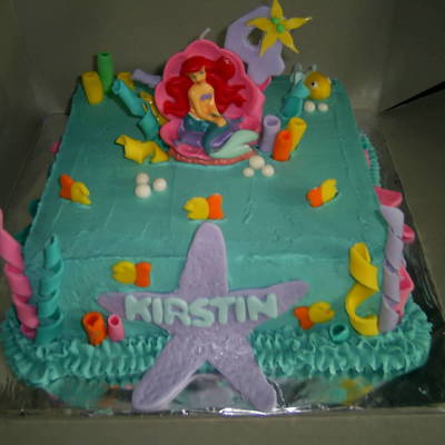 Little Mermaid Cake