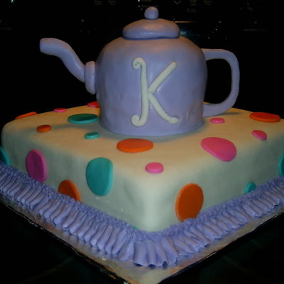 Tea Pot Cake