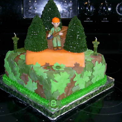 Hunting Cake