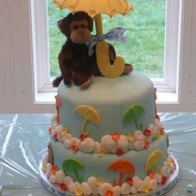Baby Boy Shower Cake