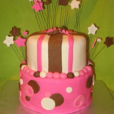 Pink And Brown Retro