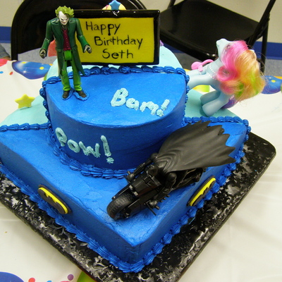 Batman One Side And My Lil Pony's