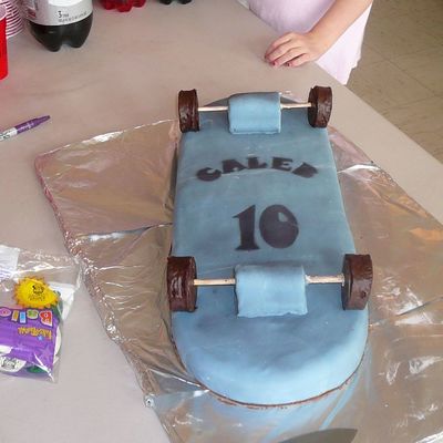 Caleb's Skateboard
