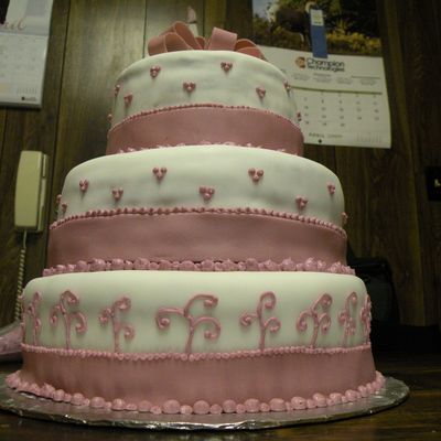 My 1St Tiered Cake