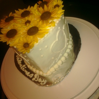 Not So Traditional Valentines Cake