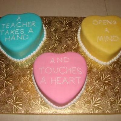 Teacher Appreciation Cakes