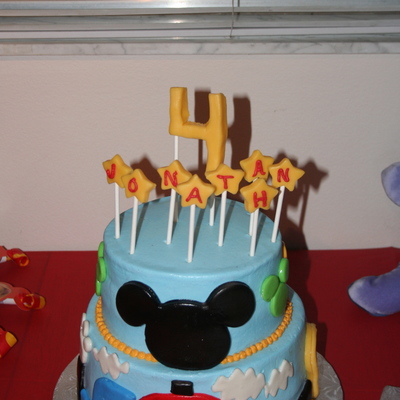 Mickey Mouse Clubhouse Cake