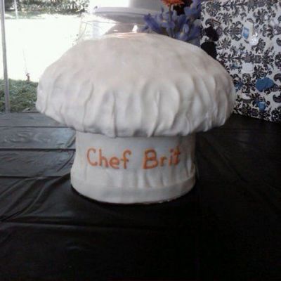 Chef Hat Graduation Cake