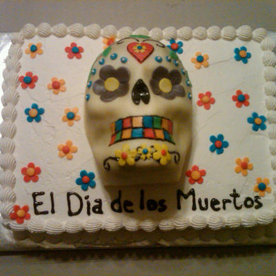 Day Of The Dead Cake