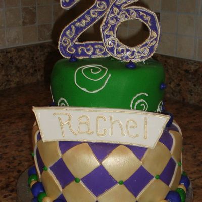 Rachel's 26Th Birthday Cake