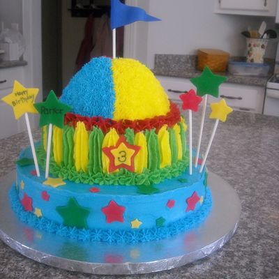 Circus Tent Cake