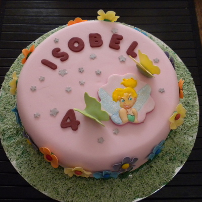 Tinkerbell Birthday Cake