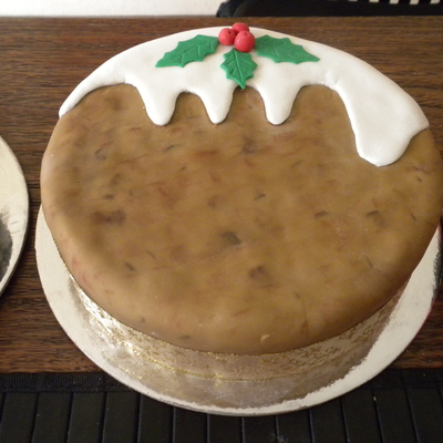 Christmas Pudding Cake