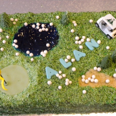 Alan's 60Th Golf Cake
