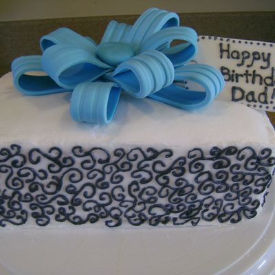 Birthday Present Cake