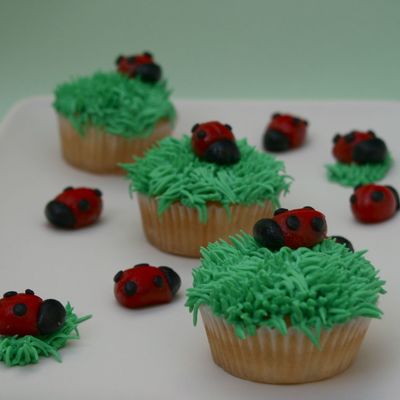 Ladybug Cupcakes