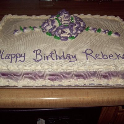 Rebekah's Birthday