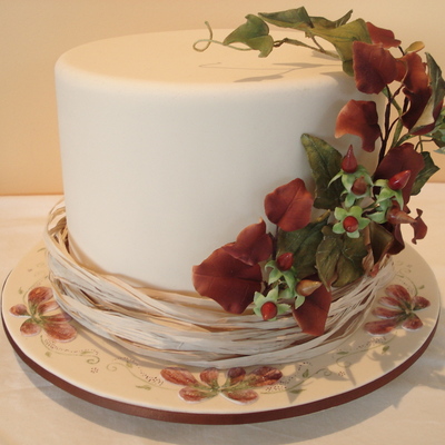 Autumn Wedding Cake