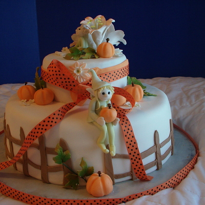 Elves In A Pumpkin Patch