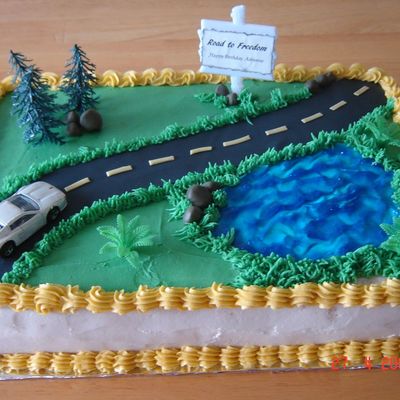 Road To Freedom Cake