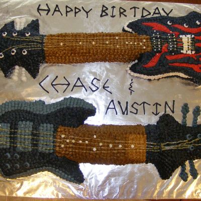 Chase' And Austin's Bd Cake