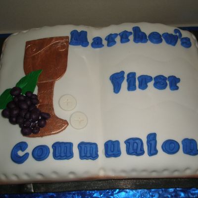 First Communion Cake