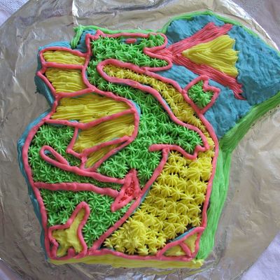 Dragon Cake - Wilton Pan