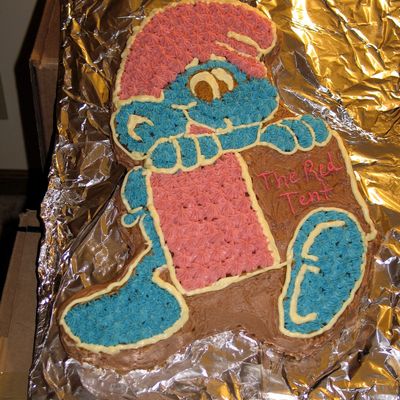 Wilton Smurf Character Cake