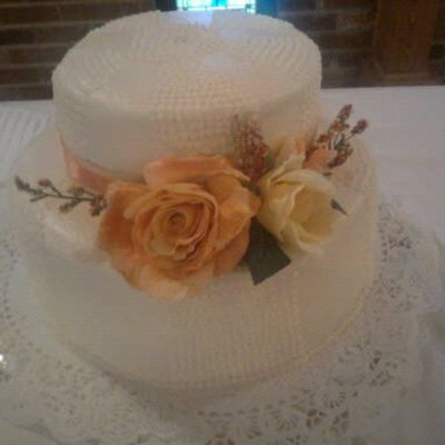Vintage Hat Wedding Shower Cake