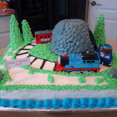 Thomas The Engine Cake