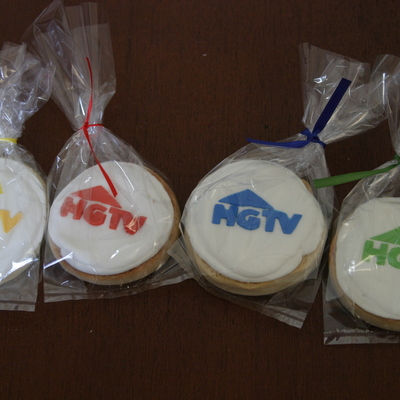 Custom Logo Cookies