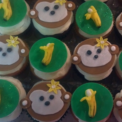 Monkey Cupcakes