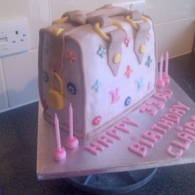 Lv Bag Cake