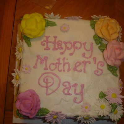 Italian Creme Mother's Cake