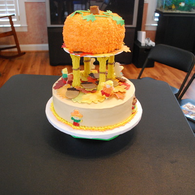 1St Thanksgiving Cake