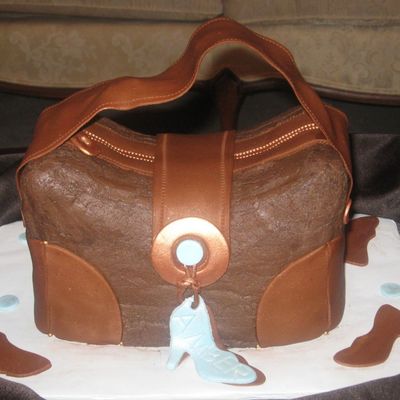Purse Cake...my 2Nd Time