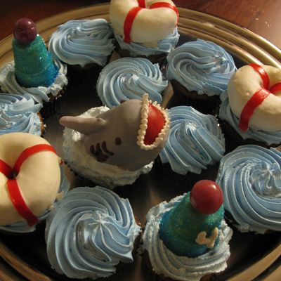 Shark Cupcakes