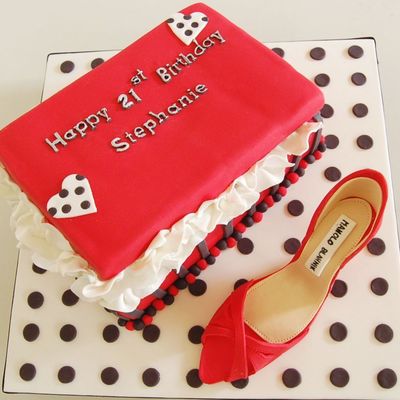 Shoe Box/gift Cake