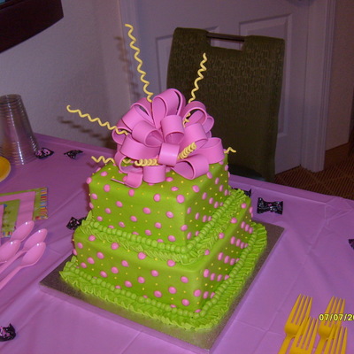 Sweet 16Th Birthday Cake