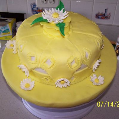 Fondant & Gumpaste Course Final Cake