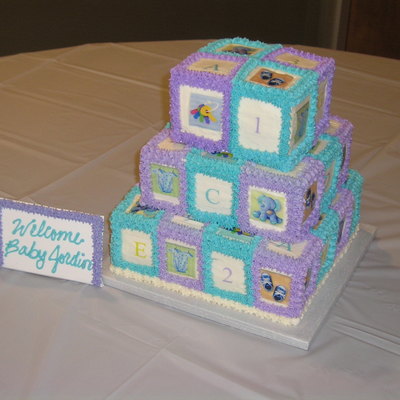 Stacked Baby Blocks