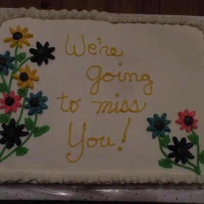 Farewell Cake