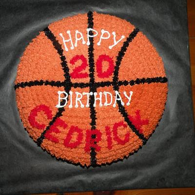 Basketball Cake