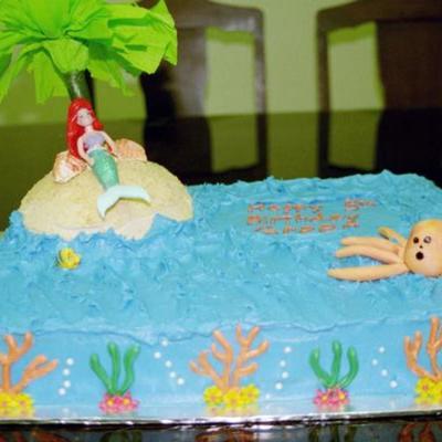 Mermaid Birthday Cake