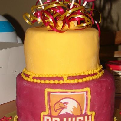 Boston College High School Graduation Cake