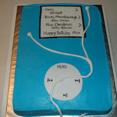 Ipod Birthday Cake