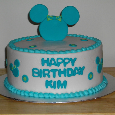 Minnie Mouse Birthday Cake