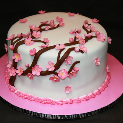 Cherry Blossom Cake