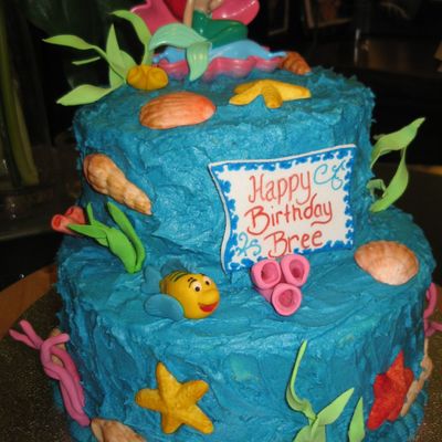 Little Mermaid Cake